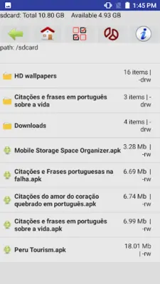 Mobile Storage Full Phone Mem android App screenshot 8